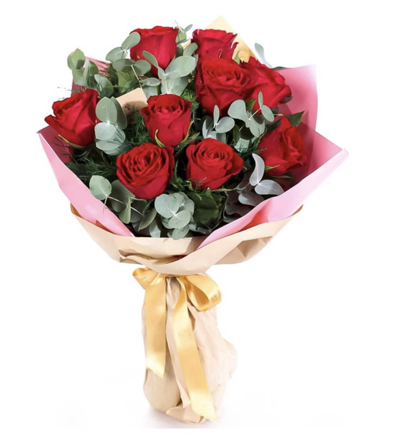 Heaven's Blossom 9 Kırmızı Gül Buketi