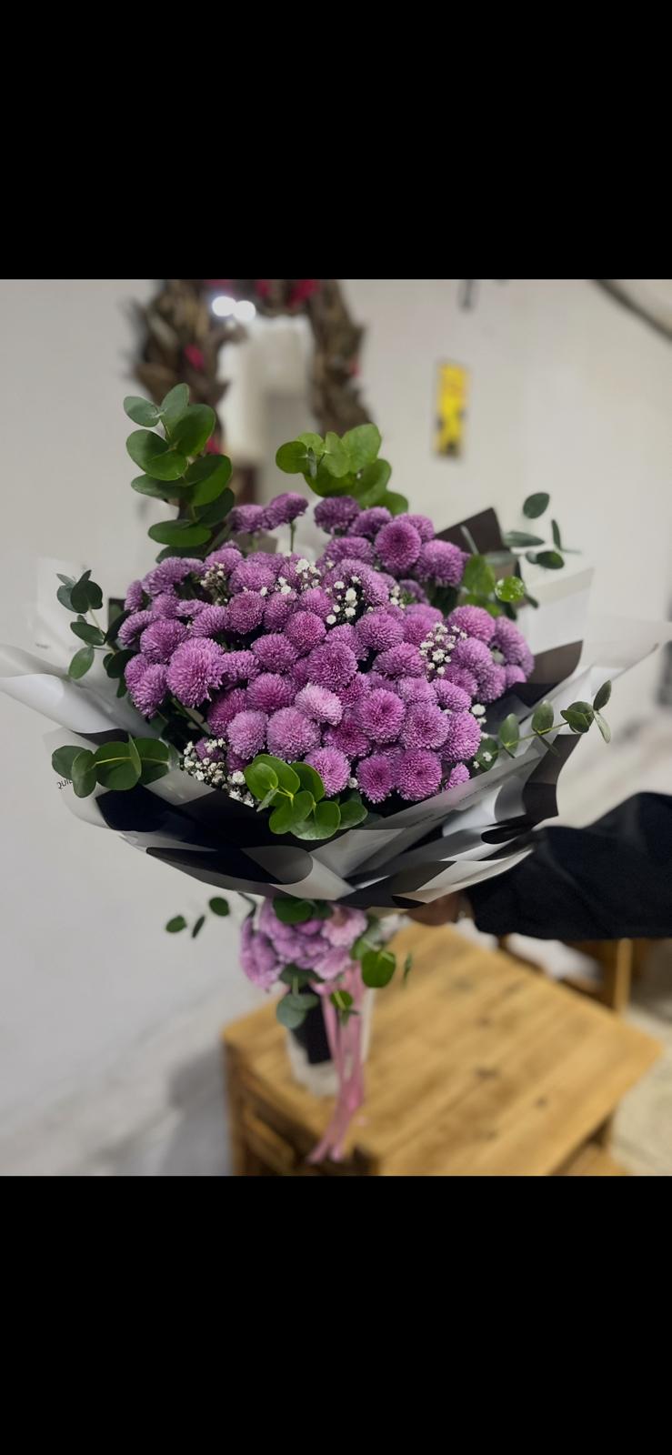 Pembe Papatya Buketi